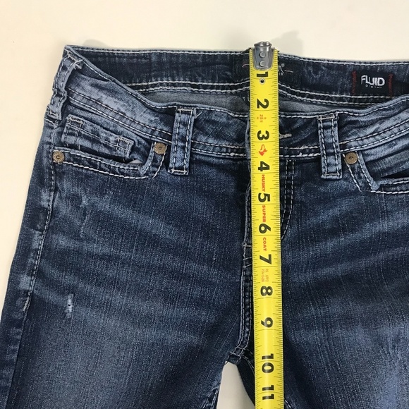 Silver Tuesday Mid Boot  Fluid Denim Jeans - Picture 9 of 11